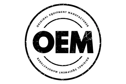 An OEM logo